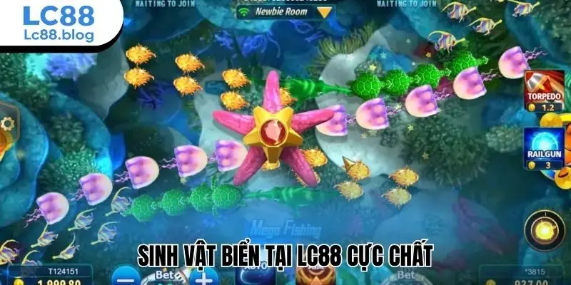 Sinh vật biển tại Lc88 cực chất