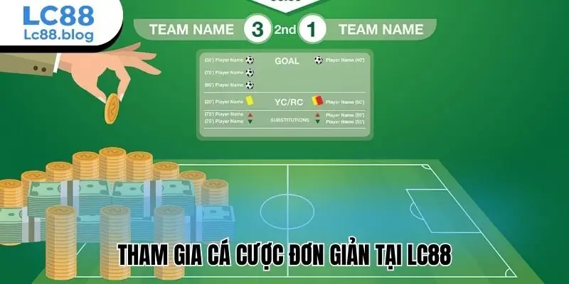 Tham gia cá cược đơn giản tại Lc88